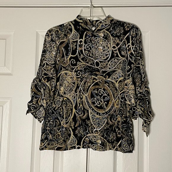 Womens' 3/4 Sleeves Top - Picture 3 of 9